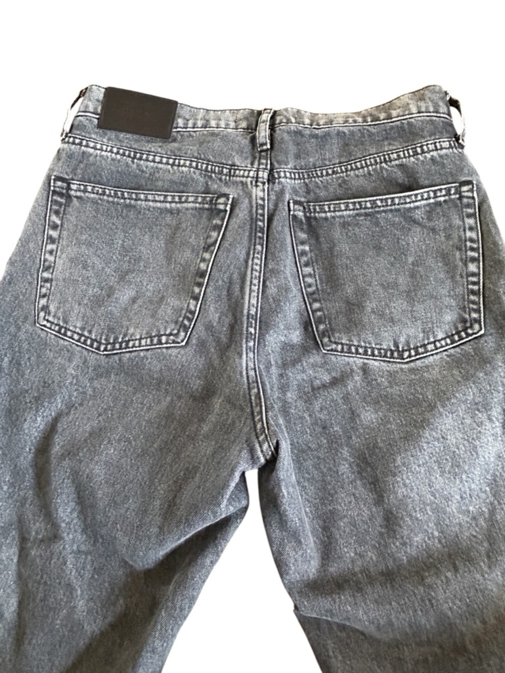 Everlane The Original Cheeky Jeans Faded Black Size 27 SHORT - Picture 8 of 8